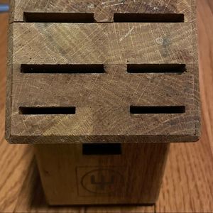Wusthof knife block